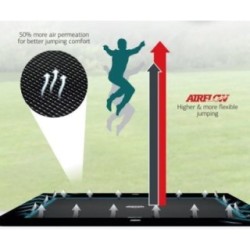 Cama elástica BERG Flatground Ultim Champion 410 + Aerowall