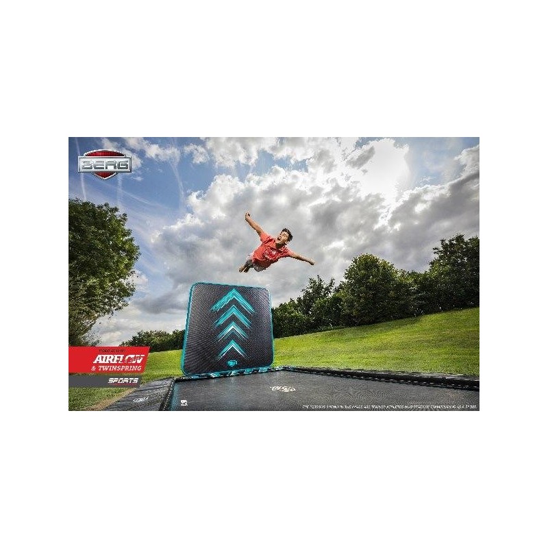Cama elástica BERG Flatground Ultim Champion 500 + Aerowall