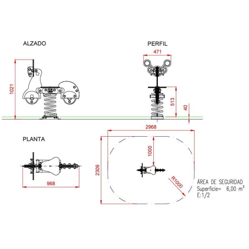 Balancin muelle MOTO