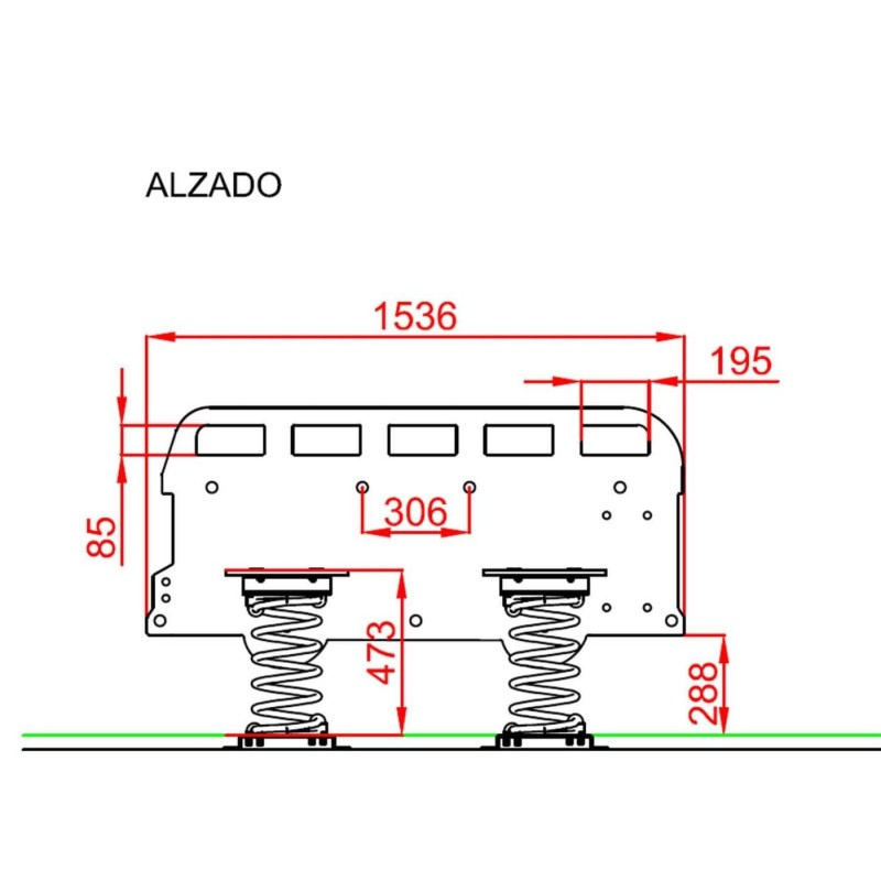 Balancín Múltiple LONDON BUS