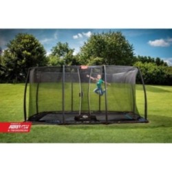 Trampolim BERG Ultim Elite Flatground 500 + Rede Deluxe XL