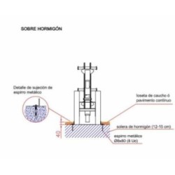 Balancín sube y baja BASKET (4 plazas)