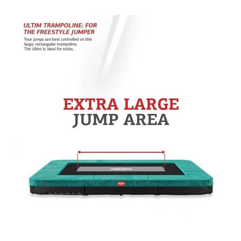 Cama elástica BERG InGround Ultim Favorit 410 + Red Comfort