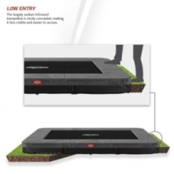 Cama elástica BERG InGround Ultim Favorit 410 + Red Comfort