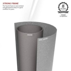 Cama elástica BERG InGround Ultim Favorit 410 + Red Comfort