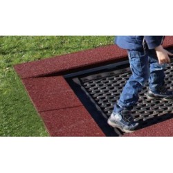 Cama elástica para sillas de ruedas