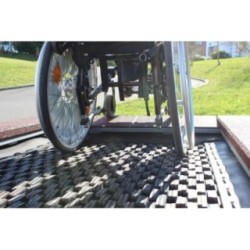 Cama elástica para sillas de ruedas