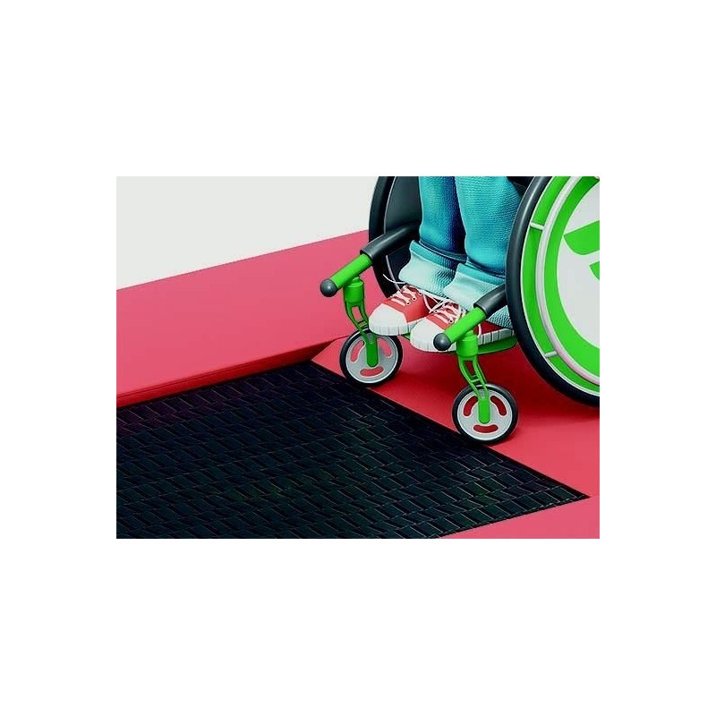 Cama elástica para sillas de ruedas