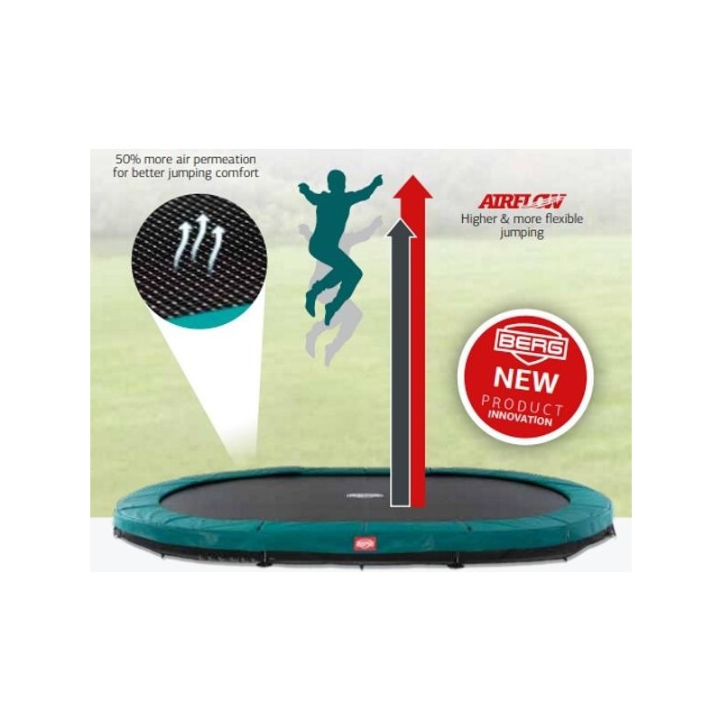 Cama elástica BERG InGround Grand Champion 520