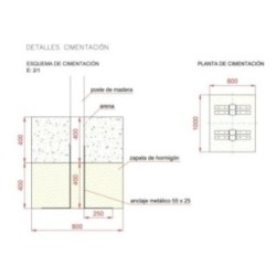 Balancín sube y baja ORDINO de madera