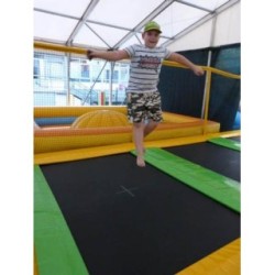 Camas elásticas en batería rectangulares