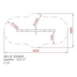 Balancín sube y baja ORDINO de madera