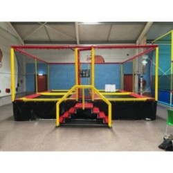 Camas elásticas en batería rectangulares