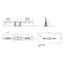 Balancín muelle cuádruple sube y baja DON CUCO