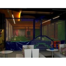 Camas elásticas en batería cuadradas