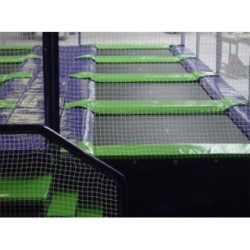 Camas elásticas en batería cuadradas