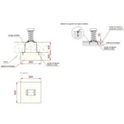 Balanço mola painel duplo BALEIA