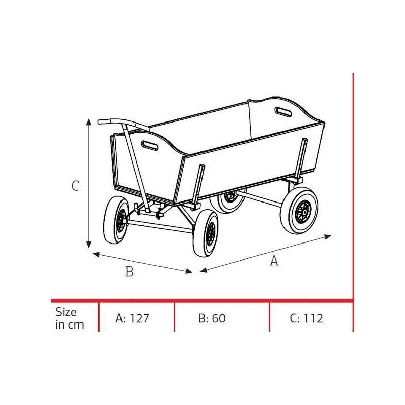 Carretilla Beach Wagon XL