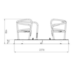 Carrusel Giratori Inclusiu Masgames HELICA