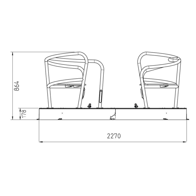 Carrusel Giratori Inclusiu Masgames HELICA