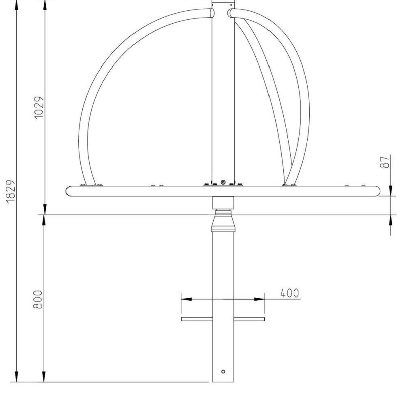Carrusel giratori POLKA Inox