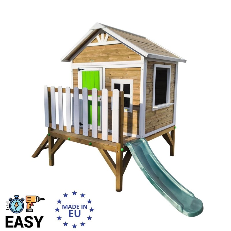 Casita elevada MASGAMES FLAM [60 cm] madera panelada