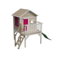 Casita elevada MASGAMES FLAM [90 cm] madera panelada