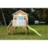 MASGAMES VISBY casa de brincar elevada [90 cm de altura] madeira com painéis