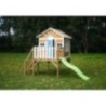 MASGAMES VISBY casa de brincar elevada [90 cm de altura] madeira com painéis