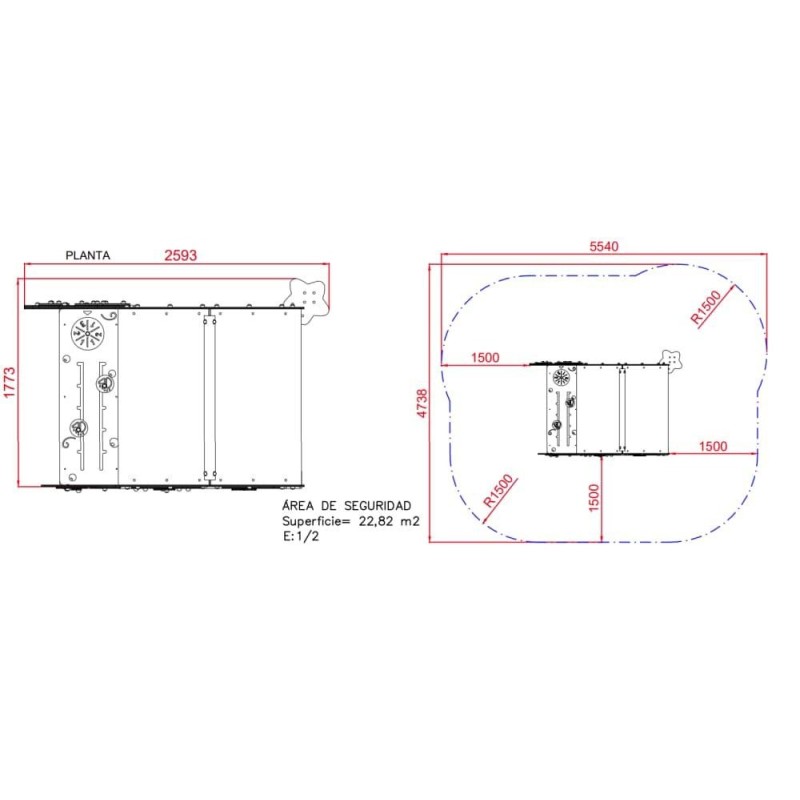 Casita Inclusiva Fondo Marino
