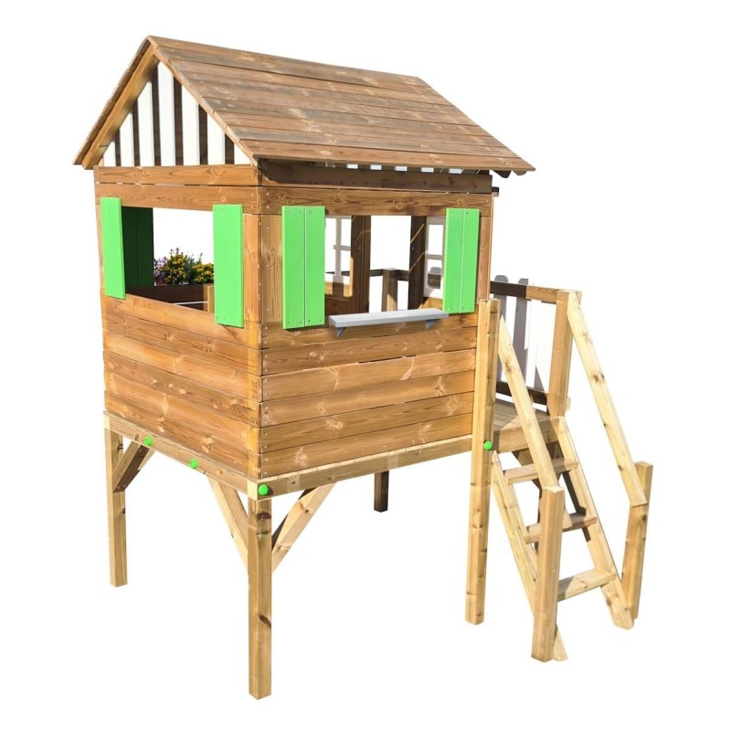 Casita infantil elevada MASGAMES LOLLIPOP XL [90 cm altura]