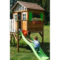 Casita infantil elevada MASGAMES LOLLIPOP XL [90 cm altura]