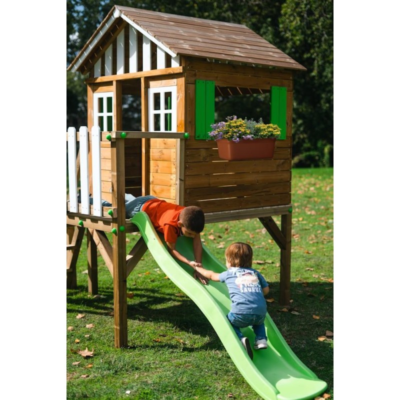 Casita infantil elevada MASGAMES LOLLIPOP XL [90 cm altura]