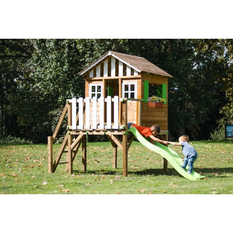 Casita infantil elevada MASGAMES LOLLIPOP XL [90 cm altura]
