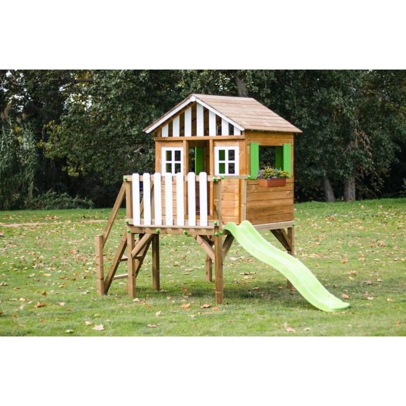 Casita infantil elevada MASGAMES LOLLIPOP XL [90 cm altura]