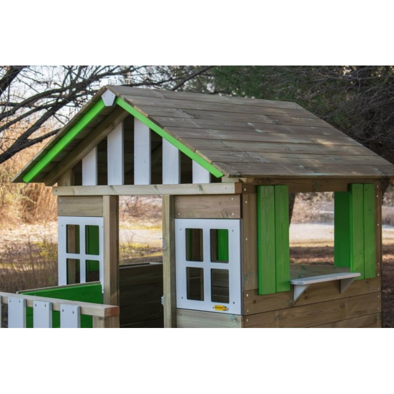 Casita infantil elevada MASGAMES LOLLIPOP VERDE