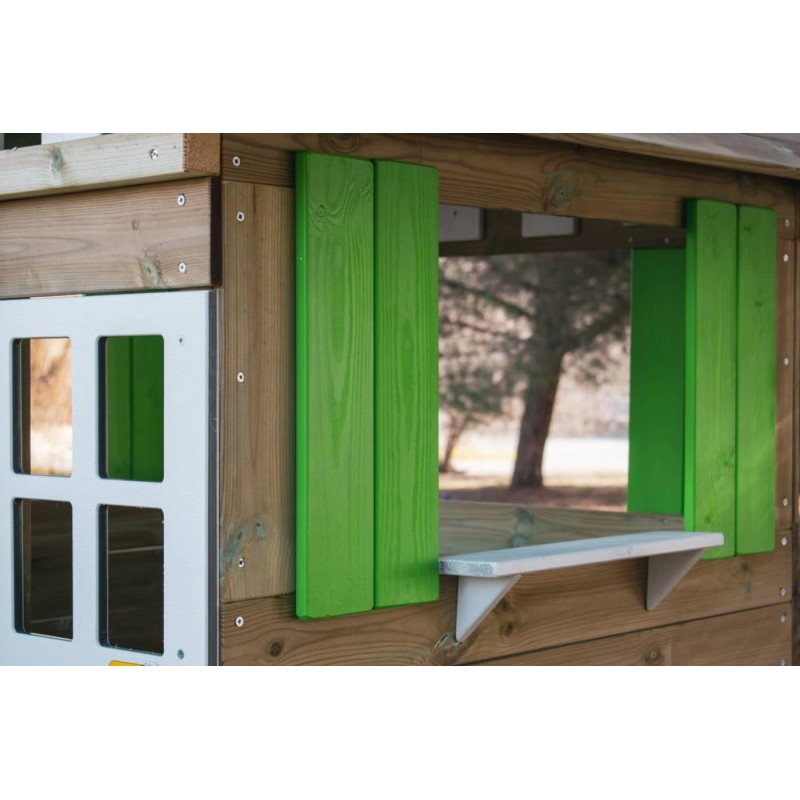 Casita infantil elevada MASGAMES LOLLIPOP VERDE