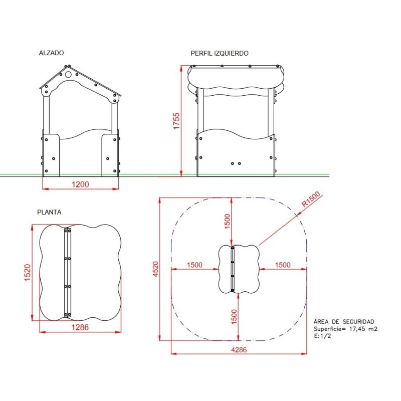 Casita infantil HELSINKI