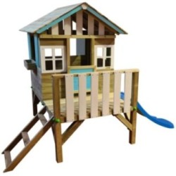 Casita infantil elevada MASGAMES LOLLIPOP AZUL