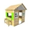 Casita infantil de madera MASGAMES LOLLIPOP XXL HORECA con cocinita