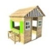 Casita infantil de madera MASGAMES LOLLIPOP XXL HORECA con cocinita