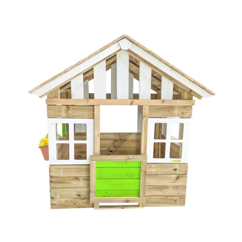 Casita infantil de madera MASGAMES LOLLIPOP VERDE