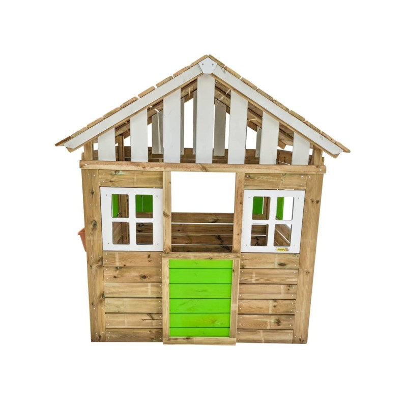 Casita infantil de madera MASGAMES LOLLIPOP XL VERDE