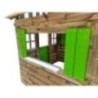 Casita infantil de madera MASGAMES LOLLIPOP XL VERDE
