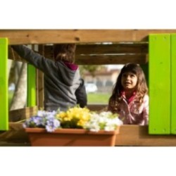 Casita infantil de madera MASGAMES LOLLIPOP XL VERDE