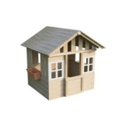 Casita infantil de madera MASGAMES LOLLIPOP NATURAL