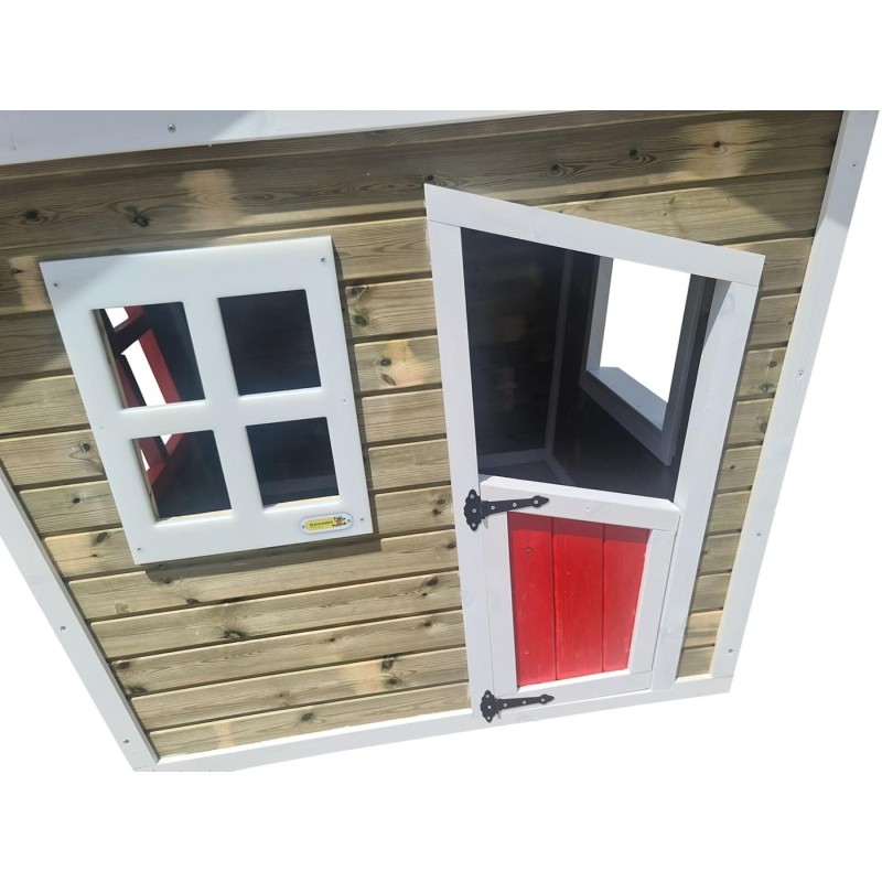 Casita infantil MASGAMES FADA madera panelada