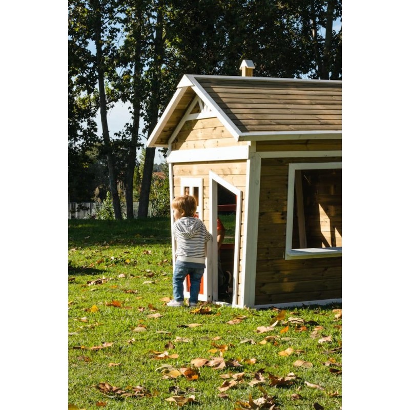 Casita infantil MASGAMES FADA madera panelada