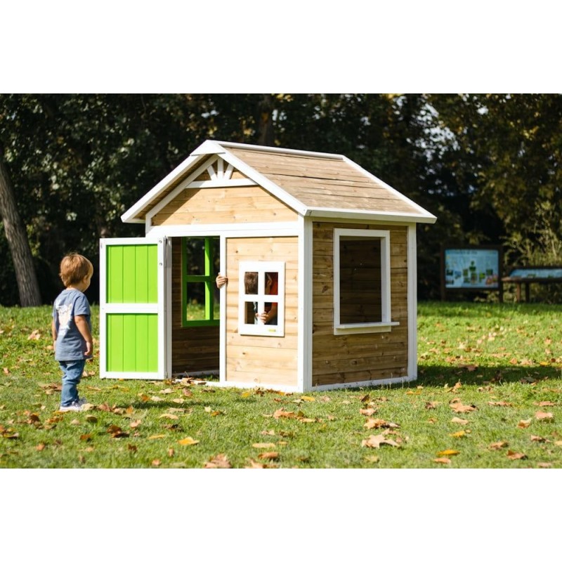 Casita infantil MASGAMES FLAM madera panelada
