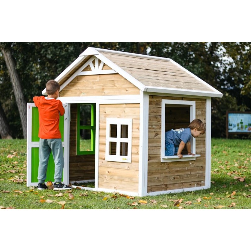 Casita infantil MASGAMES FLAM madera panelada